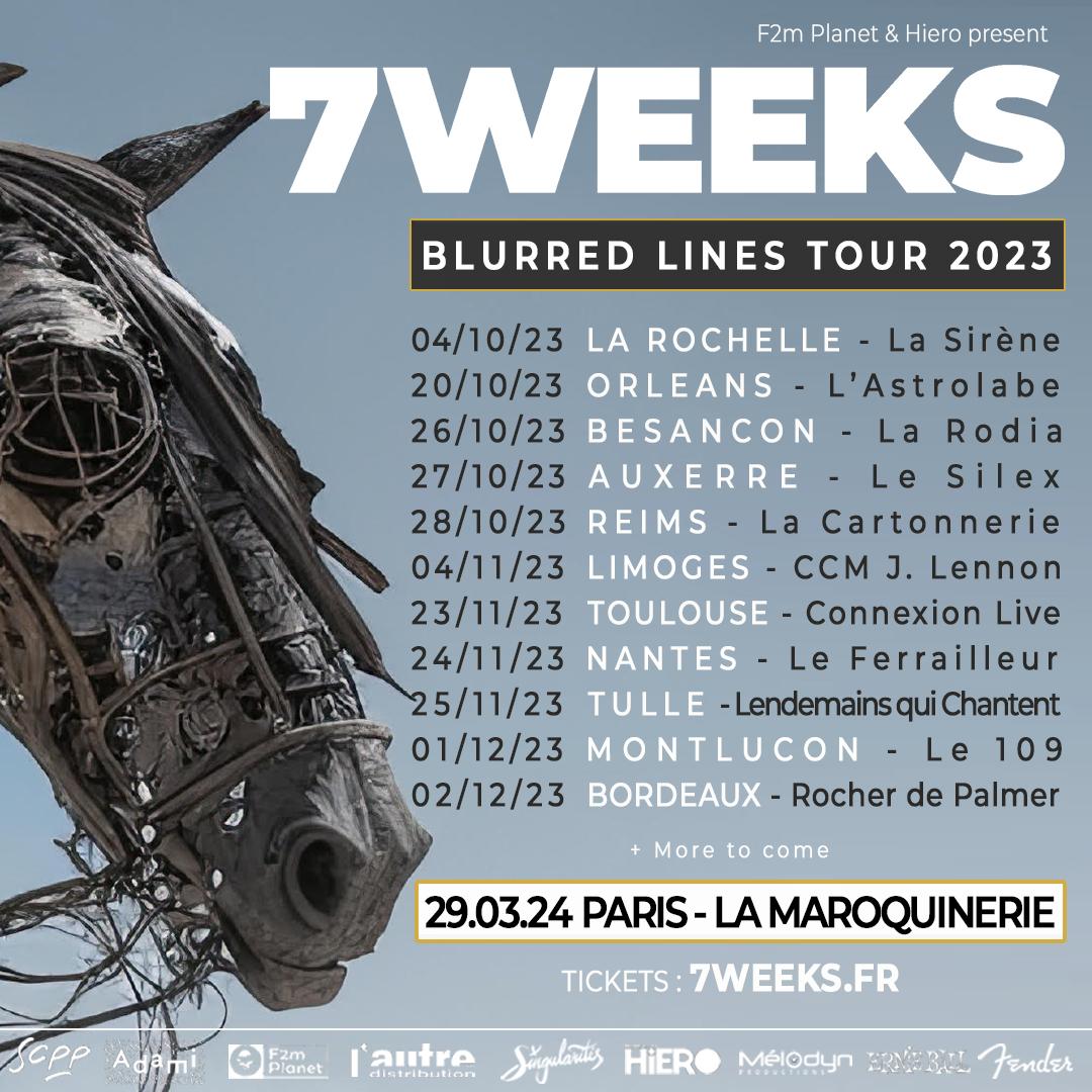 7 weeks tour 2023