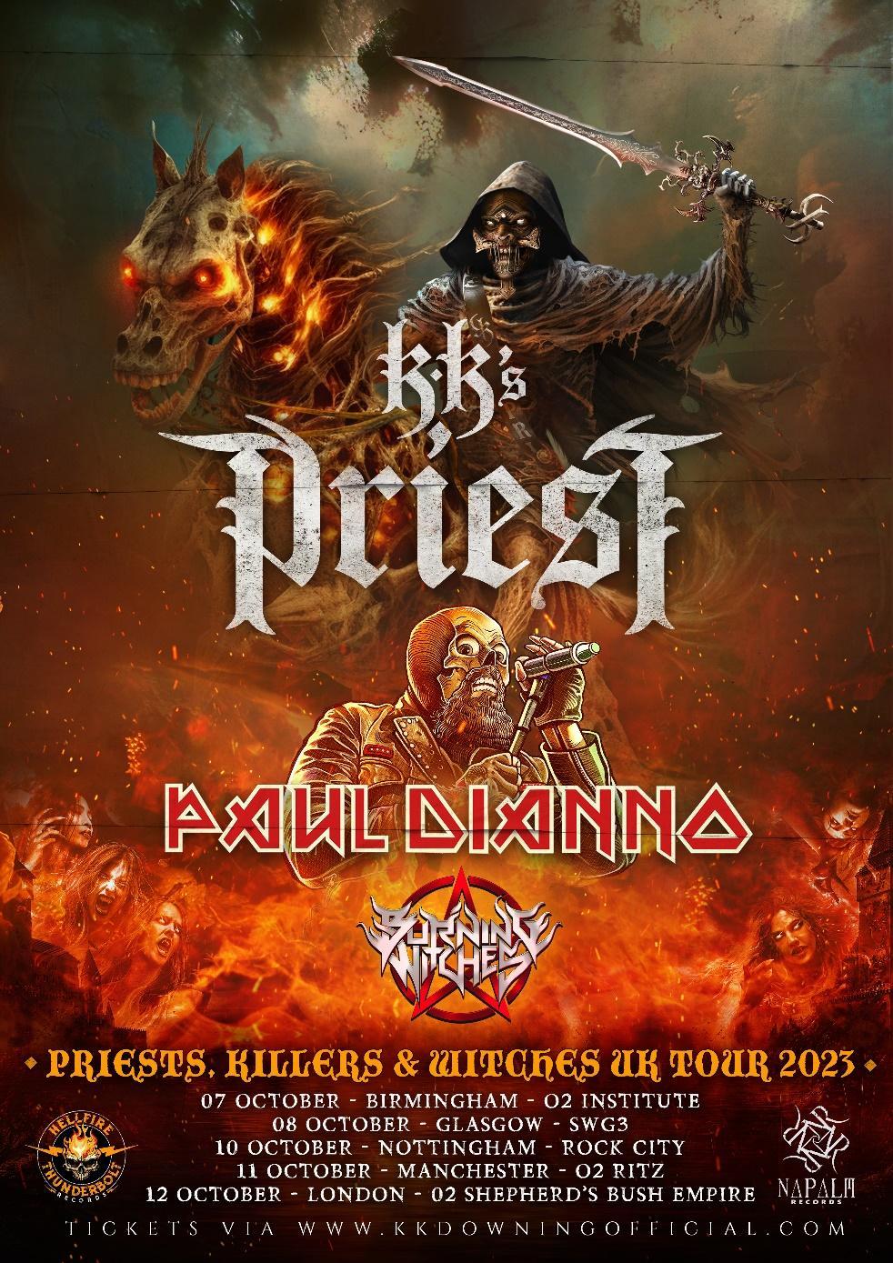 Burning witches concert