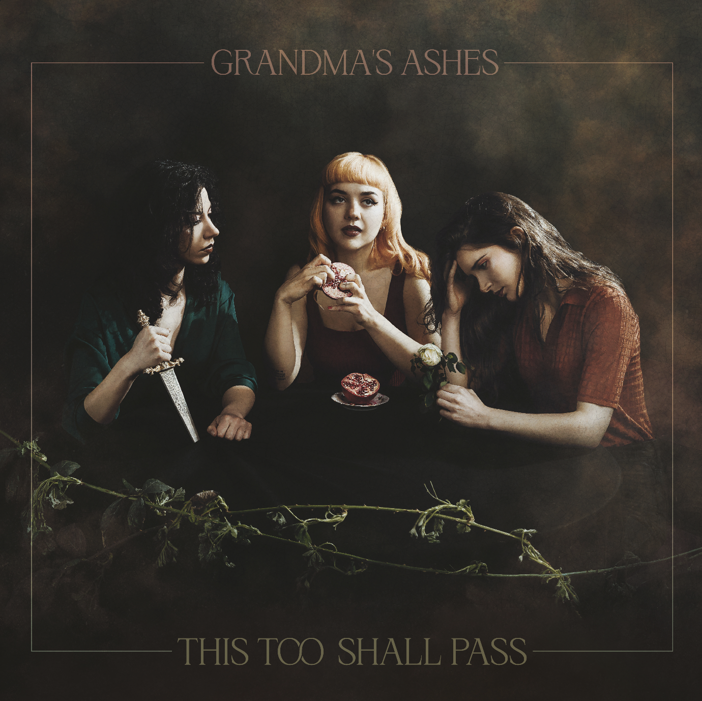 Grandma ashes artwork