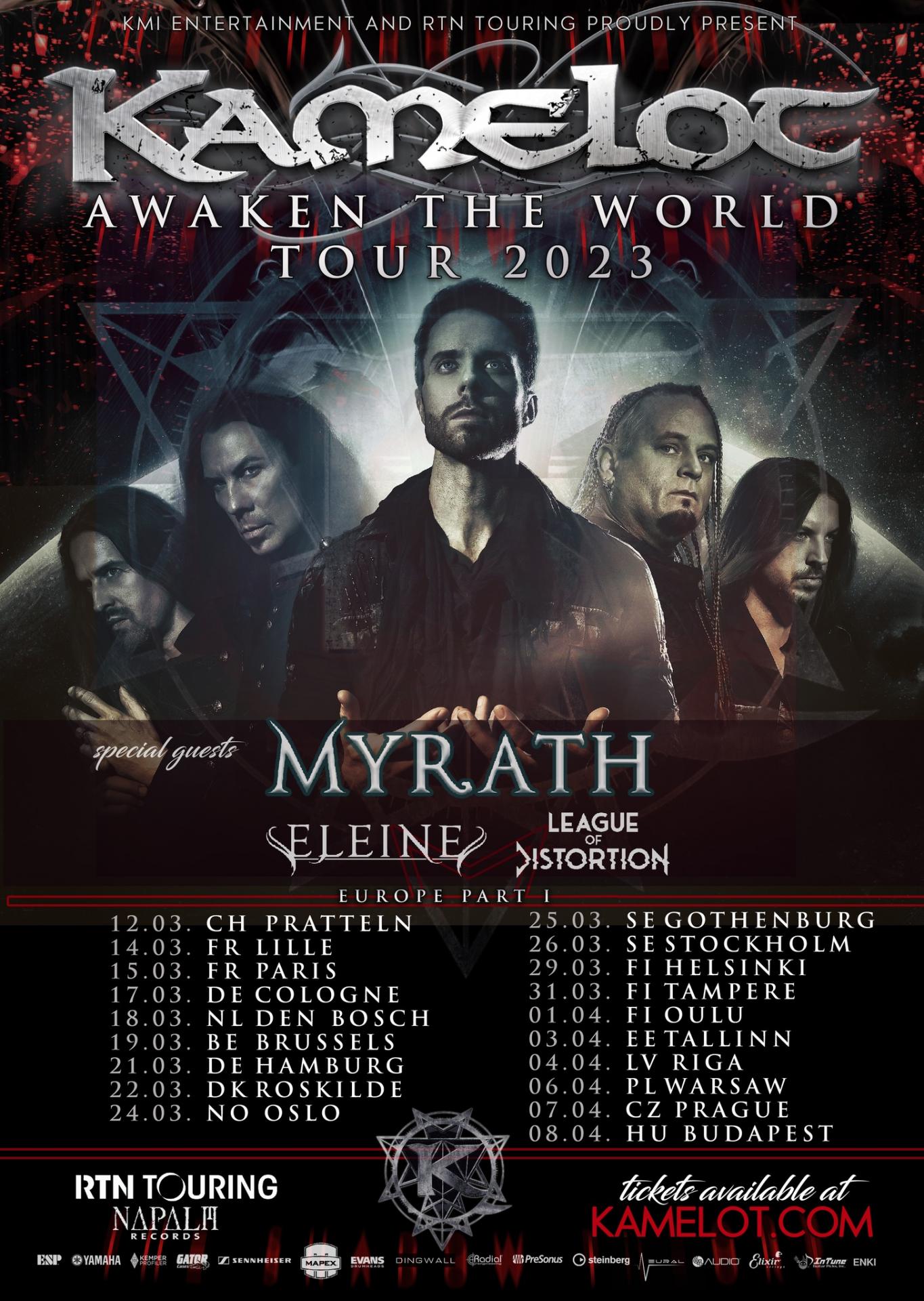 Kamelot tour 1