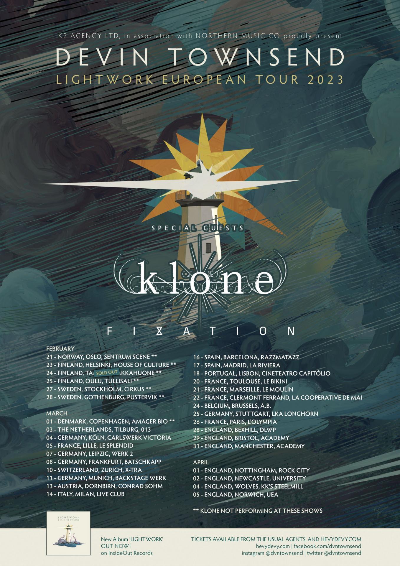 Klone tour 2023