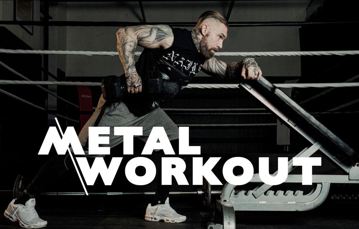 Metal workout avec logo