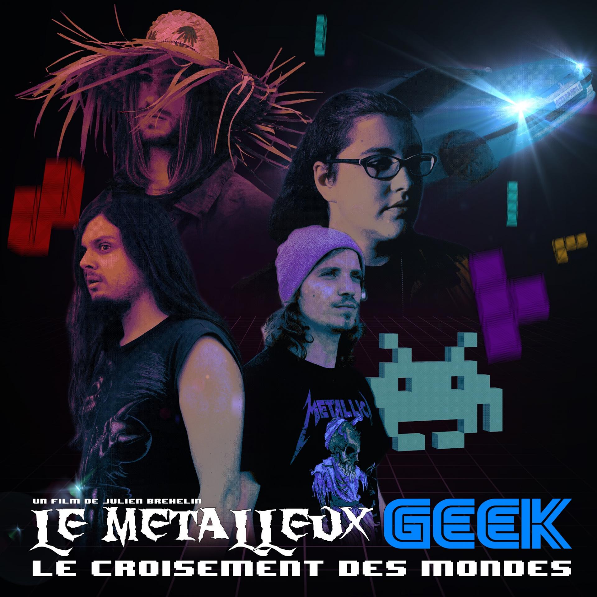 Metalleux geek affiche