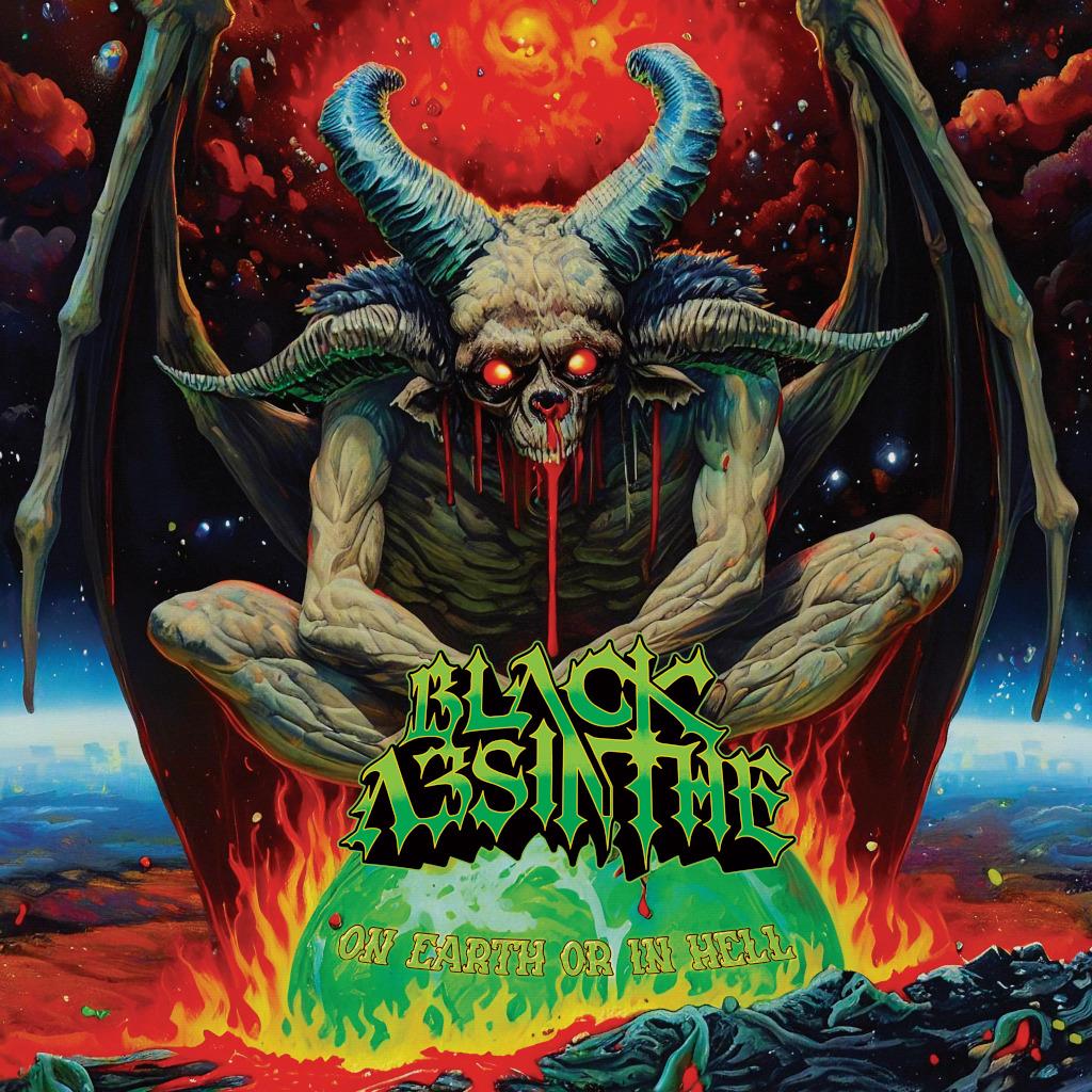 Black absinthe artwork