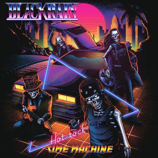 Blackrain hot rock time machine artwork