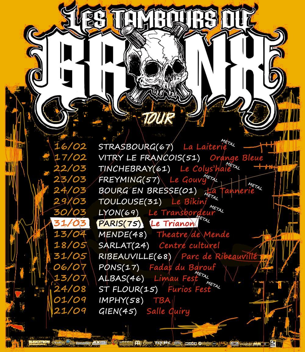 Tambours du bronx concerts